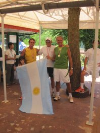 Tennis Herren Gold Argentinien